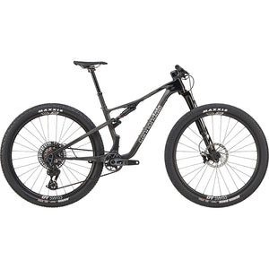 Cannondale Scalpel 1 Jet Black, Raw Carbon w/ Brushed Chrome