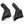 Load image into Gallery viewer, Campagnolo Ergopower Replacement Hoods for Record / Super Record EPS 2012 Black - Pair EC-SR500EPS