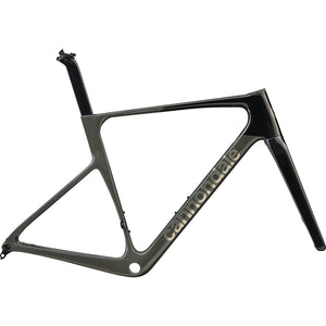 Cannondale SuperSix EVO Hi-MOD Gen 5 Frameset Jet Black W/ Raw Carbon and Smoked Chrome
