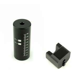 RockShox Rear Shock Clamp Tips - (For Damper Service) - ThruShaft Airwiz Shocks C1+ 2023+
