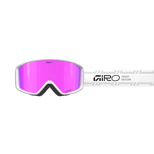 Giro Index II Stacked White Vivid Pink 1
