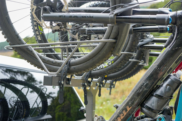 Maverack 4-Bike Vertical Rack 8