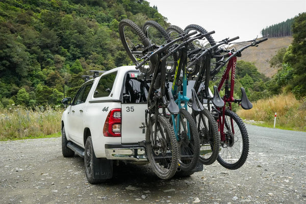 Maverack 4-Bike Vertical Rack 5