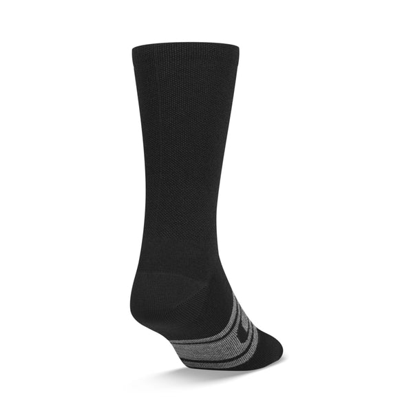 Giro Seasonal Merino Wool Socks - Black/Char Clean