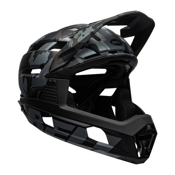 Bell Super Air R Spherical-Matte/Gloss Black Camo