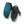 Load image into Gallery viewer, Giro La DND Womens Glove - Harbor Blue/Screaming Teal
